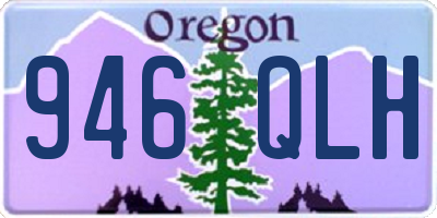 OR license plate 946QLH