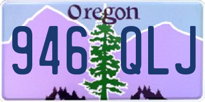 OR license plate 946QLJ