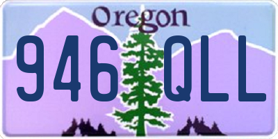 OR license plate 946QLL