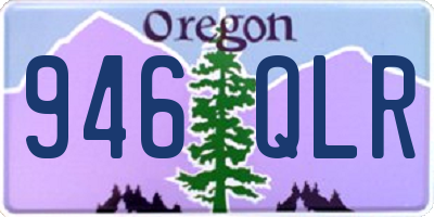 OR license plate 946QLR