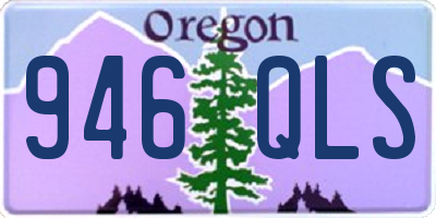 OR license plate 946QLS