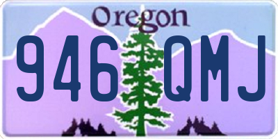 OR license plate 946QMJ