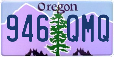 OR license plate 946QMQ