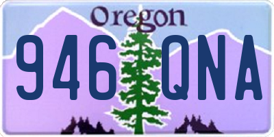 OR license plate 946QNA