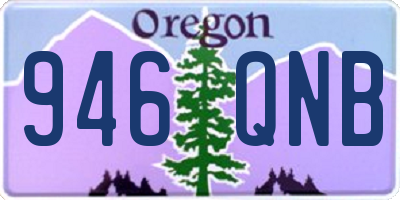 OR license plate 946QNB