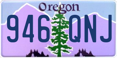 OR license plate 946QNJ