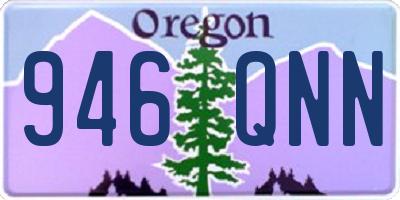 OR license plate 946QNN