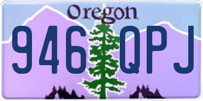 OR license plate 946QPJ