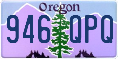 OR license plate 946QPQ