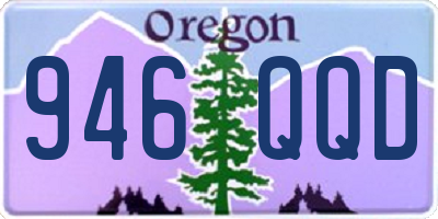 OR license plate 946QQD