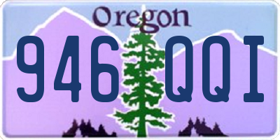 OR license plate 946QQI
