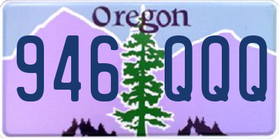 OR license plate 946QQQ