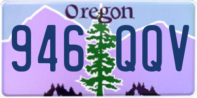 OR license plate 946QQV