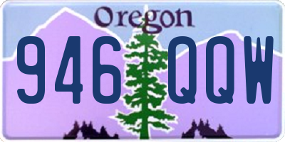 OR license plate 946QQW