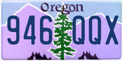 OR license plate 946QQX