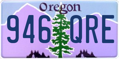 OR license plate 946QRE