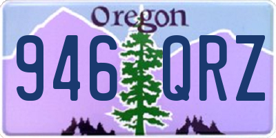 OR license plate 946QRZ