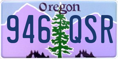 OR license plate 946QSR