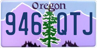 OR license plate 946QTJ