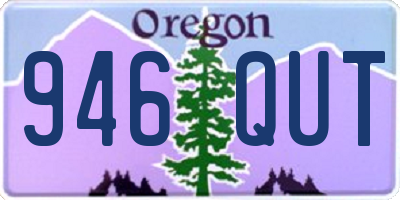 OR license plate 946QUT