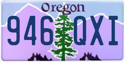 OR license plate 946QXI