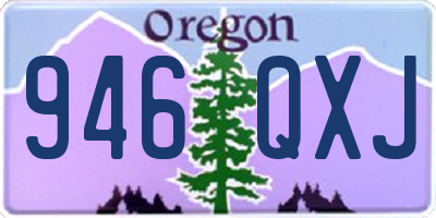 OR license plate 946QXJ