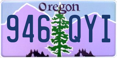 OR license plate 946QYI