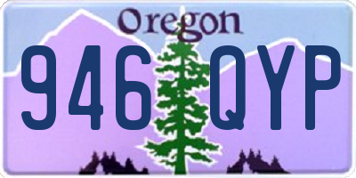 OR license plate 946QYP