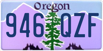 OR license plate 946QZF