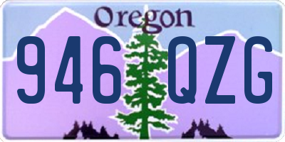 OR license plate 946QZG