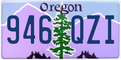 OR license plate 946QZI
