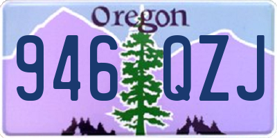 OR license plate 946QZJ