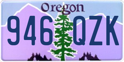 OR license plate 946QZK