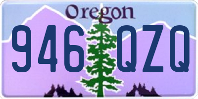 OR license plate 946QZQ