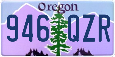 OR license plate 946QZR