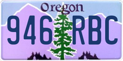 OR license plate 946RBC