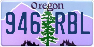OR license plate 946RBL