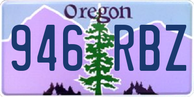 OR license plate 946RBZ