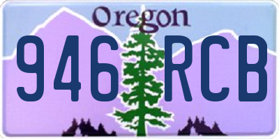 OR license plate 946RCB