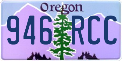 OR license plate 946RCC