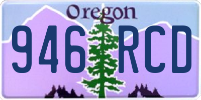 OR license plate 946RCD