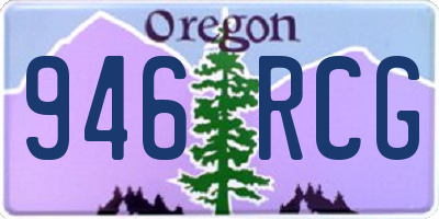 OR license plate 946RCG