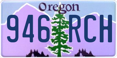 OR license plate 946RCH