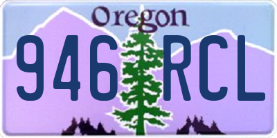 OR license plate 946RCL