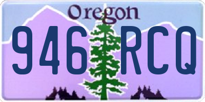OR license plate 946RCQ