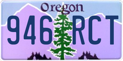 OR license plate 946RCT