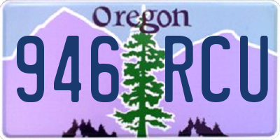 OR license plate 946RCU