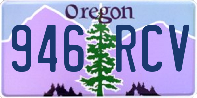 OR license plate 946RCV