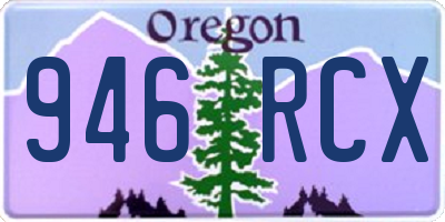 OR license plate 946RCX