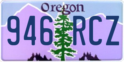 OR license plate 946RCZ